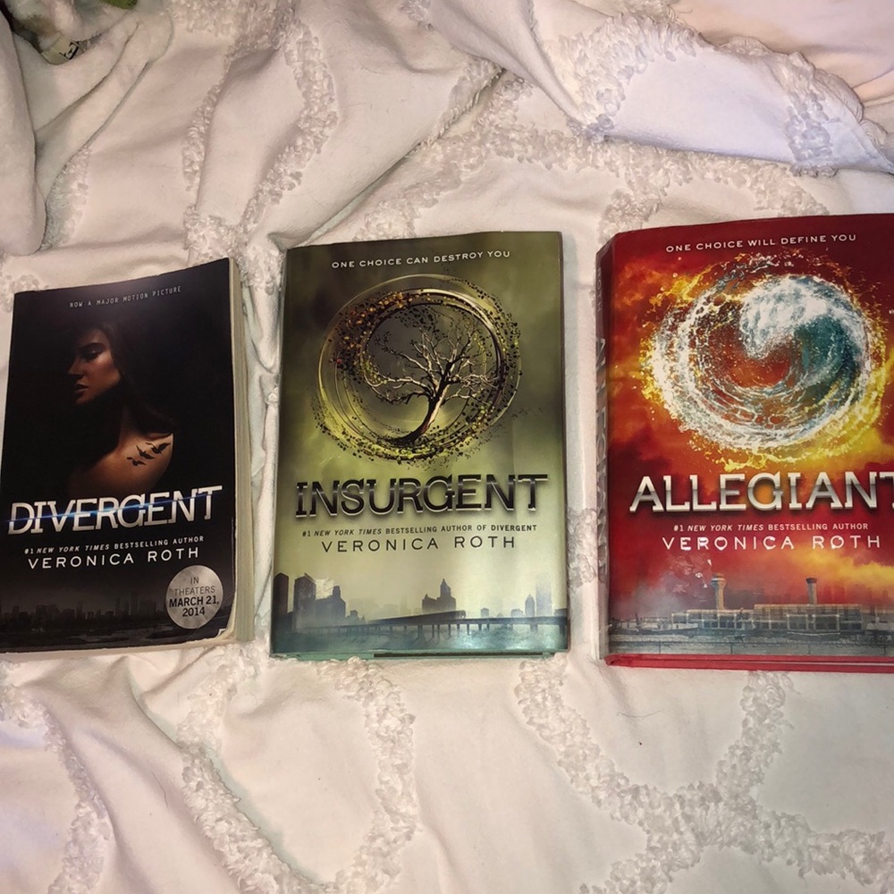 Divergent trilogy by Veronica Roth